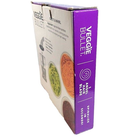 Veggie Bullet Blade Angel Hair Blade Pasta Cutter Shaver, Blade Only, NIB - Picture 7 of 9